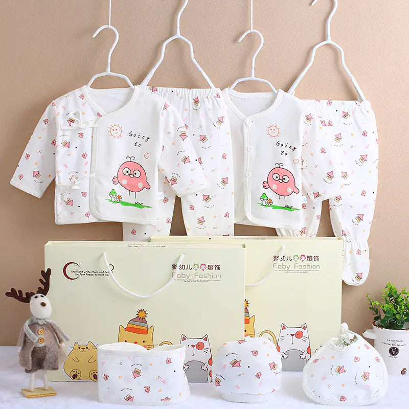 Newborn Baby Gift Set - Cotton Clothes for Infants