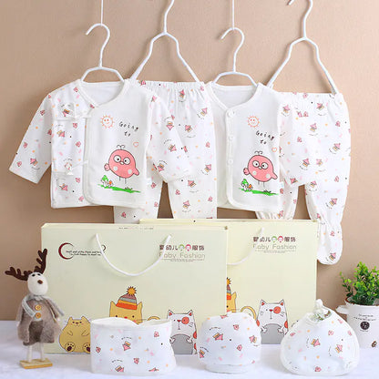 Newborn Baby Gift Set - Cotton Clothes for Infants