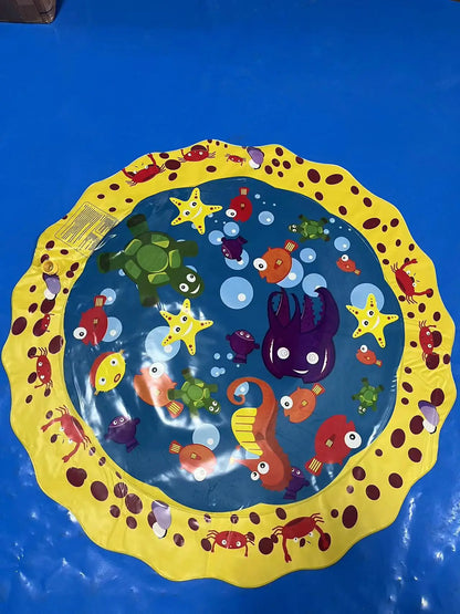 PVC Sprinkler Mat 170cm for Kids Outdoor Play