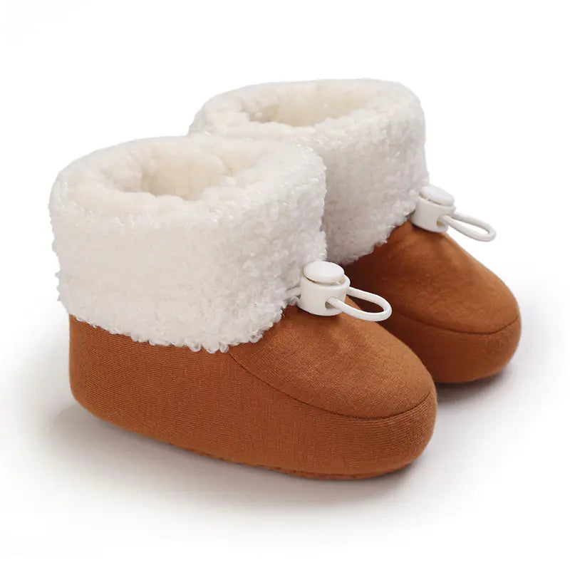 Baby Winter Step Shoes for 0-1 Year Olds (Thick Velvet)