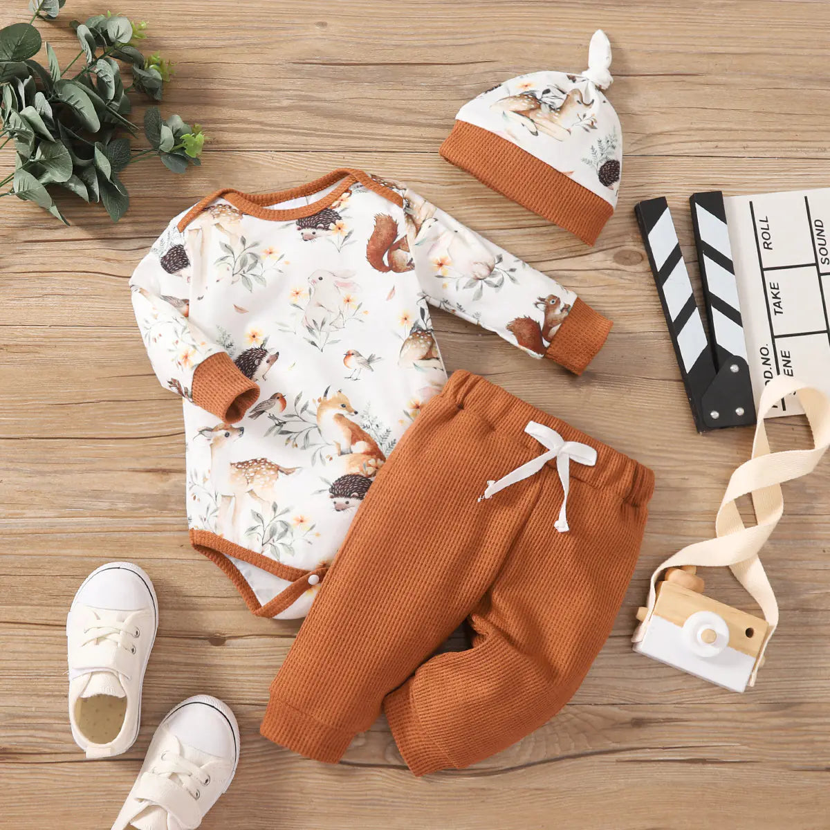2023 Spring Autumn Cute Baby Leisure Outfit Set