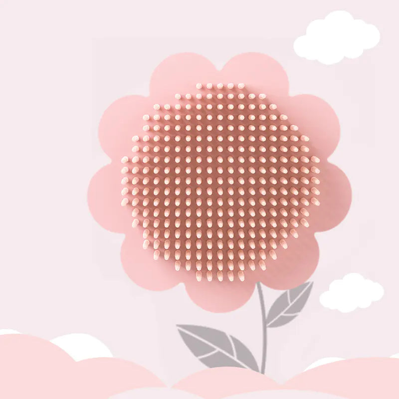 Silicone Baby Shampoo Brush for Dandruff Removal