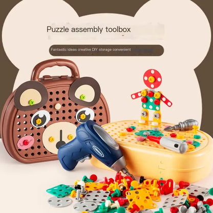 Montessori Pretend Play Toolbox for Kids Age 3+