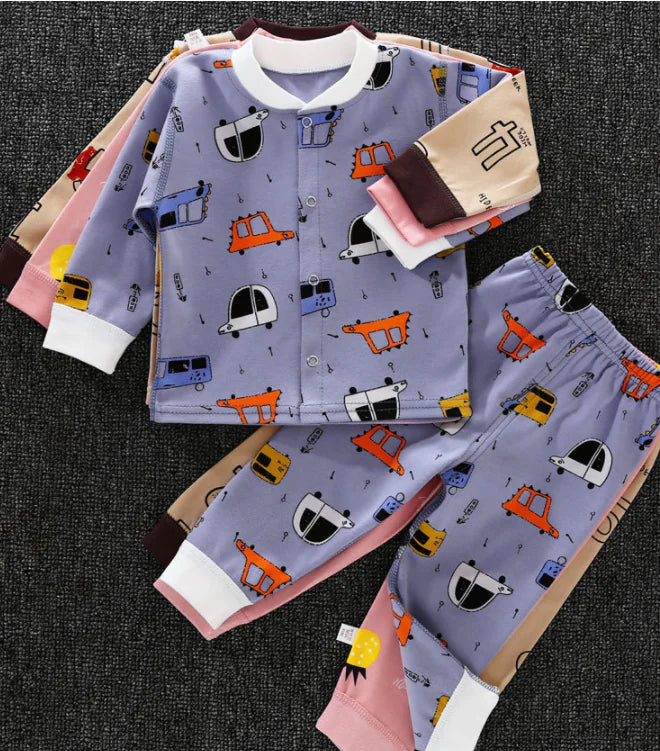 Baby Clothes Set for Infants - Cotton Fall Outfit