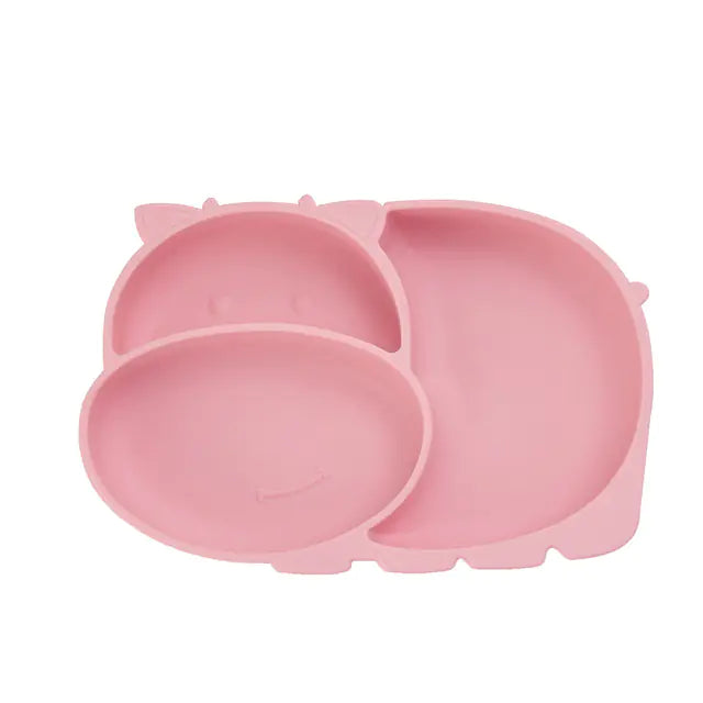 Silicone Dinner Plate for Infants and Toddlers