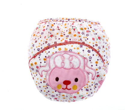 Cartoon Baby Training Pants, Washable Cotton Diapers