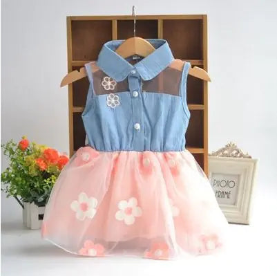 Children's Clothing, Dress, Denim Skirt