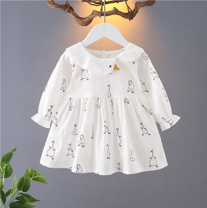 Western-Style Dress Skirt for Baby Girls