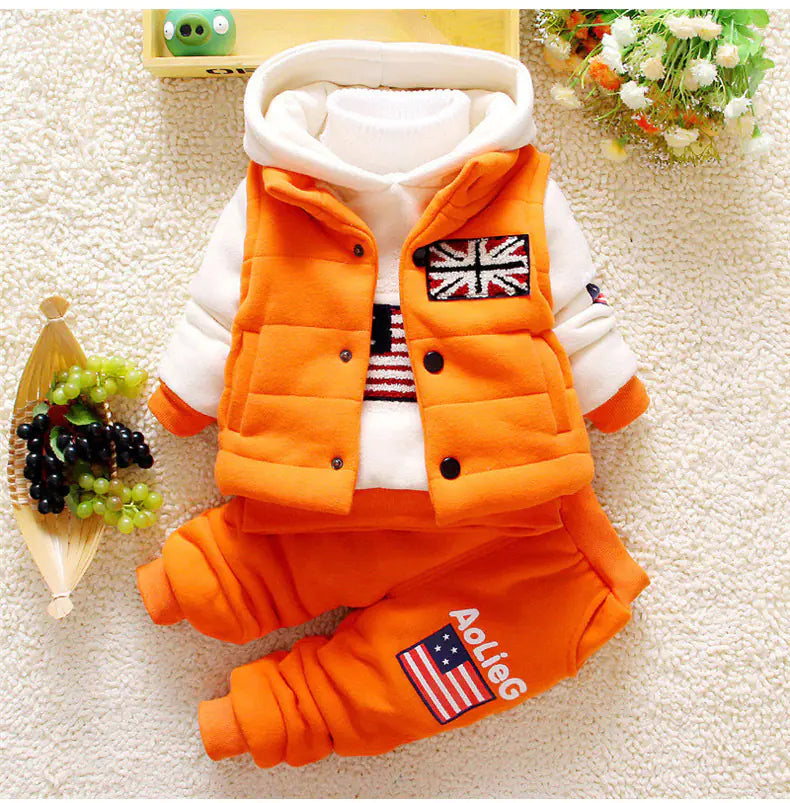 Autumn Winter Baby Clothes Set for Boys and Girls