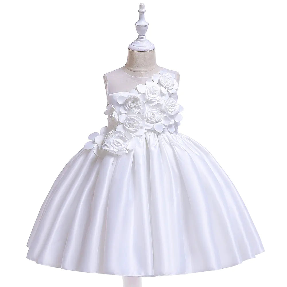 Elegant Summer Party Dress for Baby Girls (Ages 3-10)
