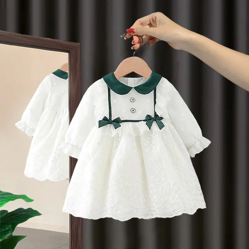 Baby Girl Princess Dress for Spring and Autumn Wear