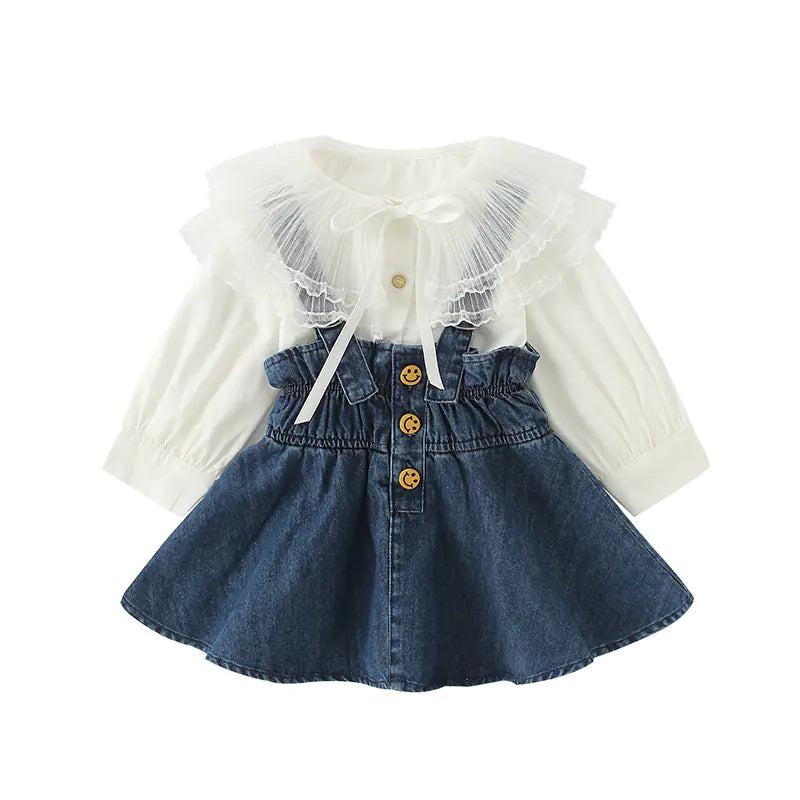 Girls' Spring/Fall Dress 2020 - Stylish Baby Princess Outfit