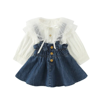 Girls' Spring/Fall Dress 2020 - Stylish Baby Princess Outfit