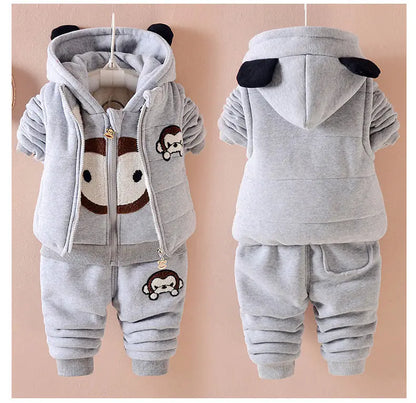 Autumn Winter Baby Clothes Set for Boys and Girls