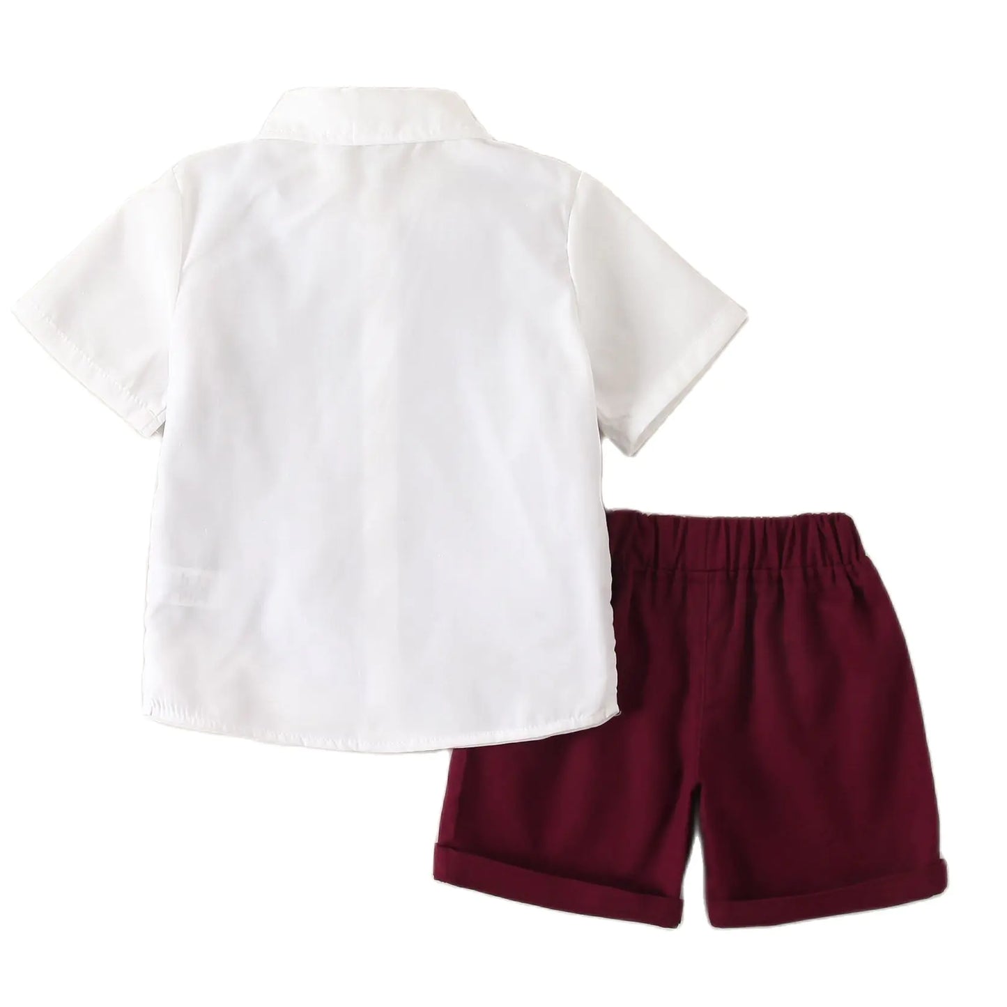 Summer Baby Boys 2PCS Blouse T-Shirt and Shorts Set