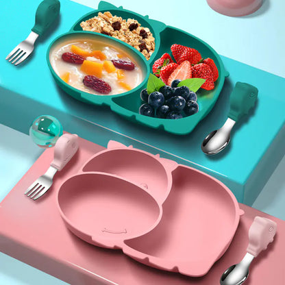 Silicone Dinner Plate for Infants and Toddlers