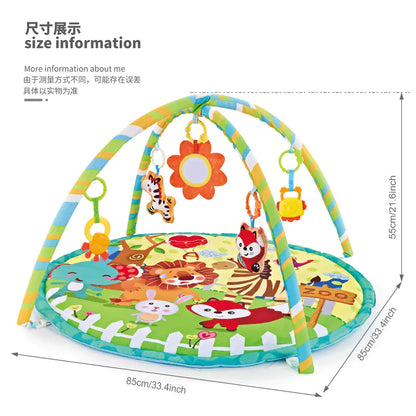 Kids Fitness Play Gym with Baby Crawling Mat (5 Styles)