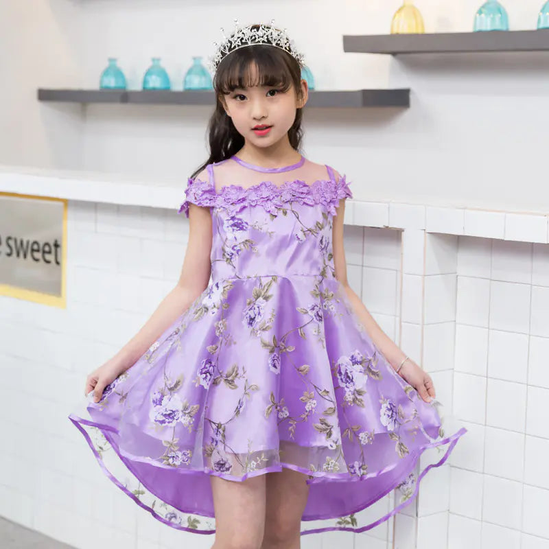 Girls Summer Princess Dress - New European Style
