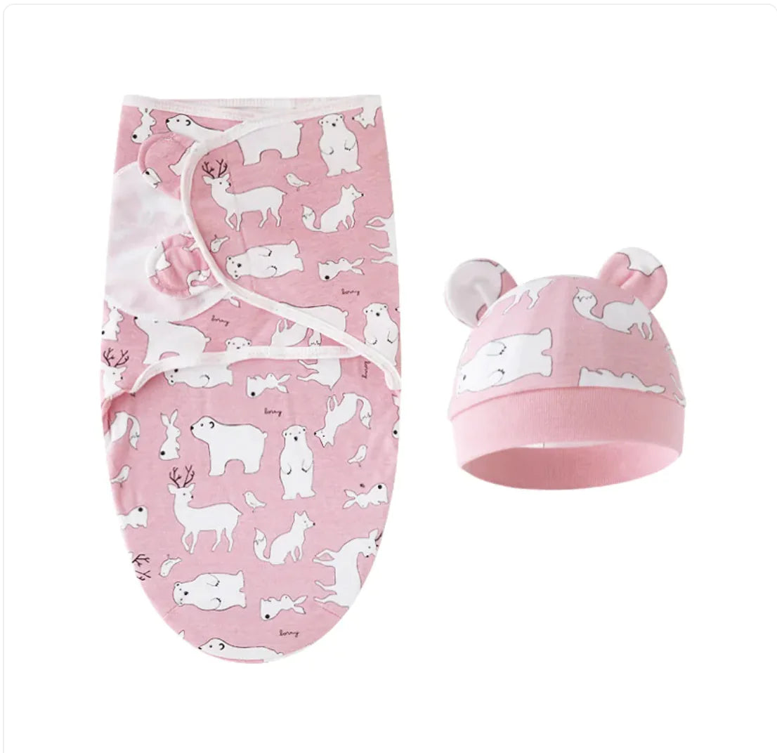 Newborn Baby Cotton Swaddle Blanket