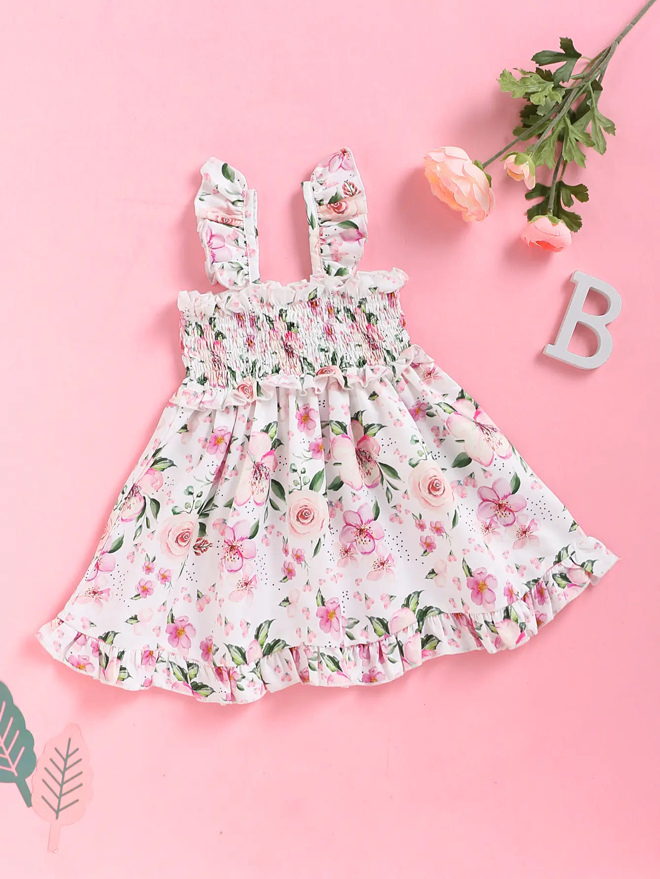 "New European American Baby Girl Lace Suspender Dress"