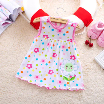 Cotton Dress for Infants 0-1 Year Old (Baby Dress)