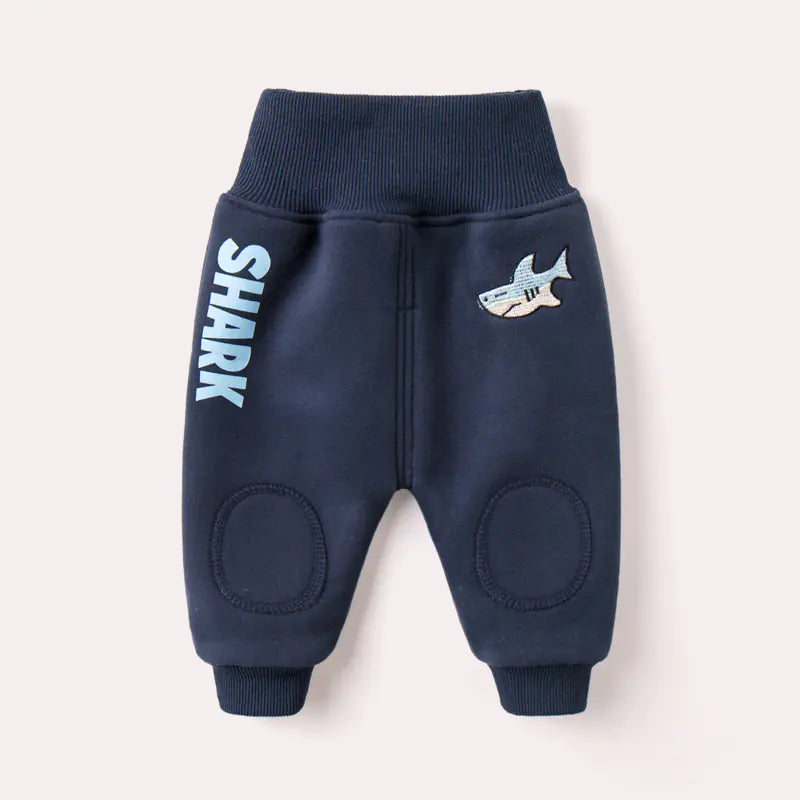 Baby Winter Plus Velvet Large PP Pants