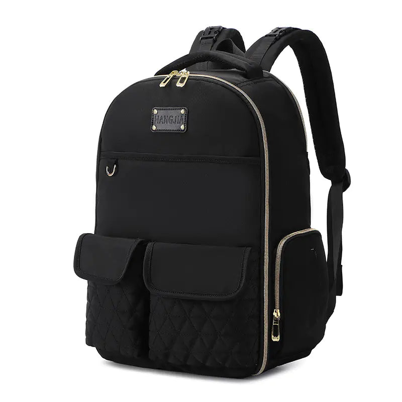 Large Capacity Multi-Pocket Mummy Diaper Bag Backpack