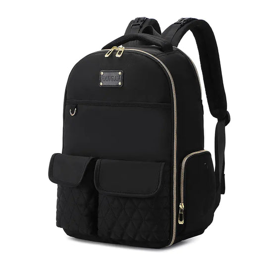 Large Capacity Multi-Pocket Mummy Diaper Bag Backpack