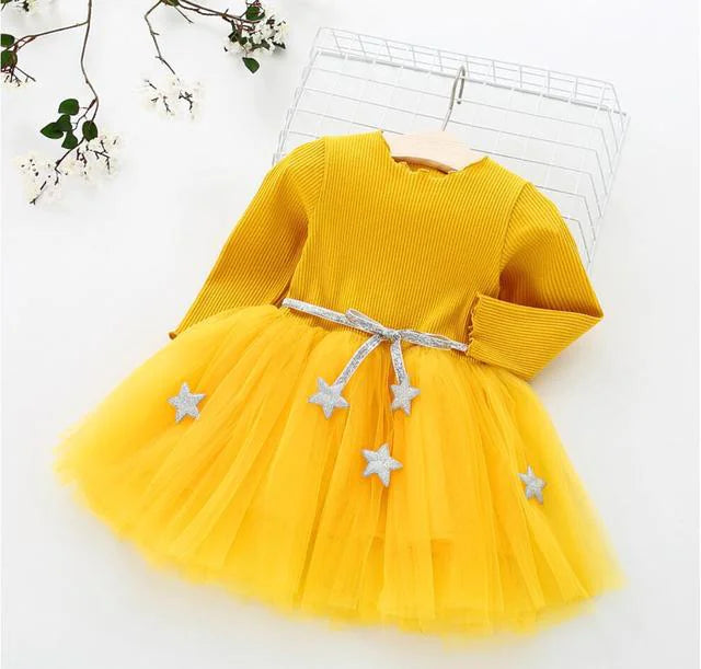 Kawaii Autumn Princess Dress for Little Girls