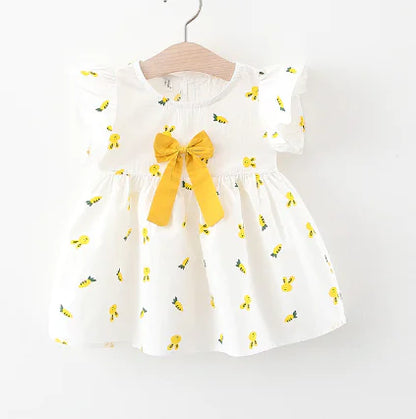 Cotton Princess Dress for Baby Girls