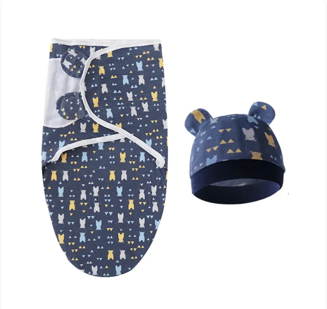 Newborn Baby Cotton Swaddle Blanket