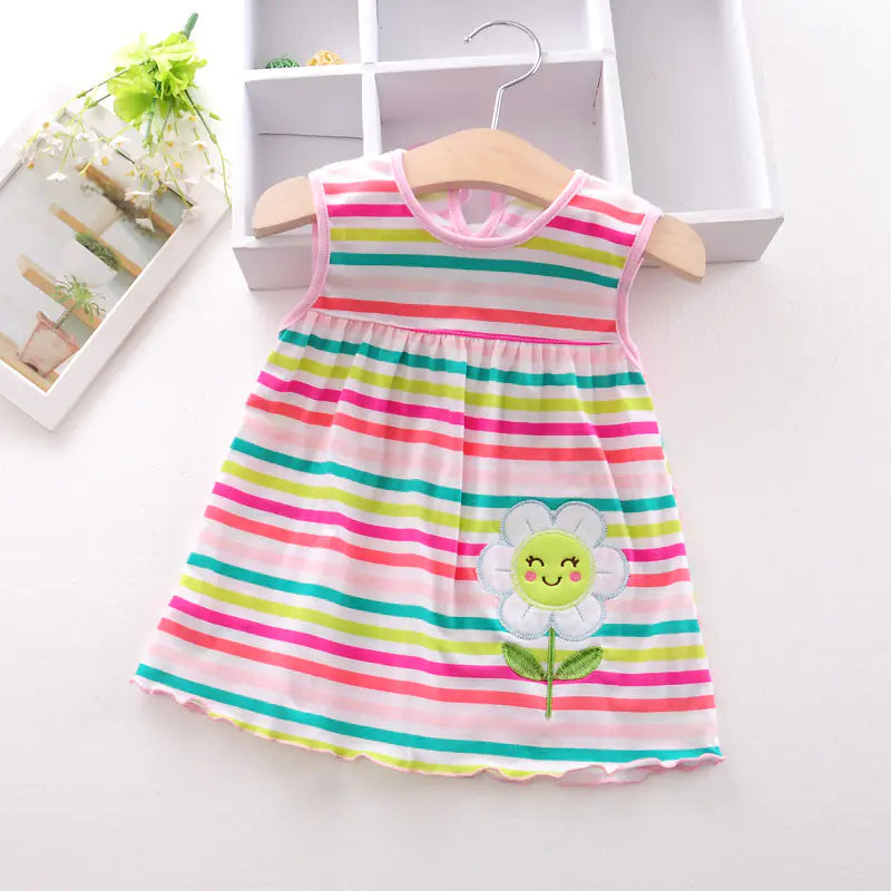 Cotton Dress for Infants 0-1 Year Old (Baby Dress)