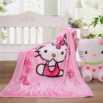 Cartoon Nursery Nap Blanket for Infants and Toddlers