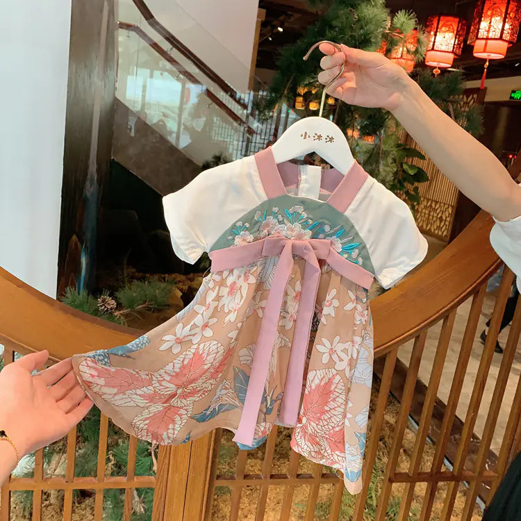 Baby Hanfu Traditional Dress - Chinese Style Skirt