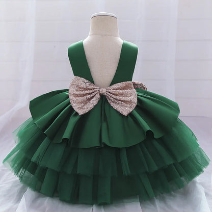 Cute Girl Lace Bow Tutu Skirt for Baby Princess Dress