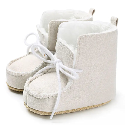 New Winter Plush Baby Cotton Shoes for 0-1 Year Olds