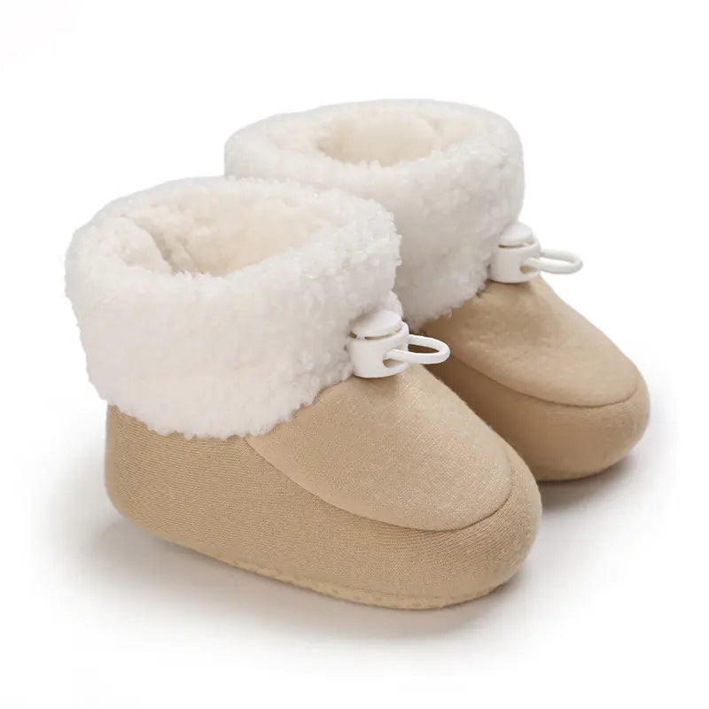 Baby Winter Step Shoes for 0-1 Year Olds (Thick Velvet)
