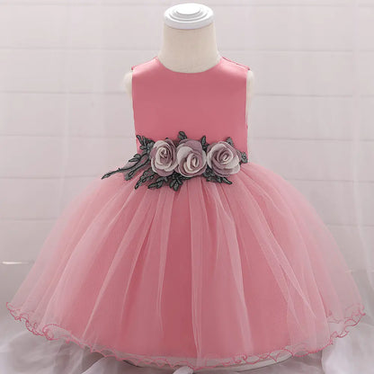 Baby Dress - Infant Tulle Princess Gown for Parties