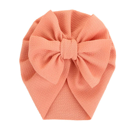 Comfortable Bow Indian Baby Hat for Fashionable Kids