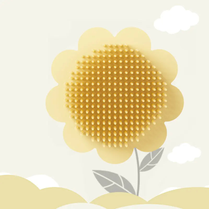 Silicone Baby Shampoo Brush for Dandruff Removal