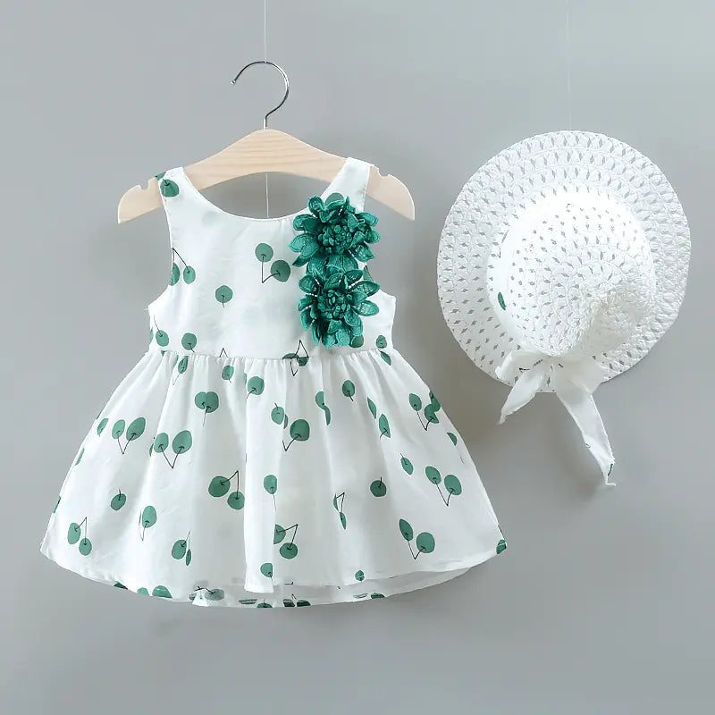 Cherry Dress for Baby Girls