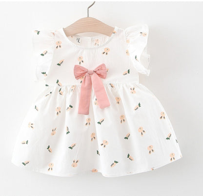 Cotton Princess Dress for Baby Girls