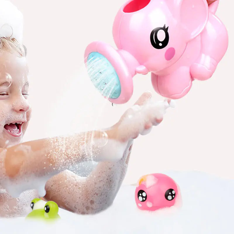 Cartoon Elephant Bath Toy for Kids Water Play