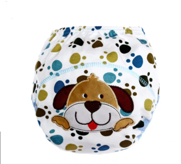 Cartoon Baby Training Pants, Washable Cotton Diapers