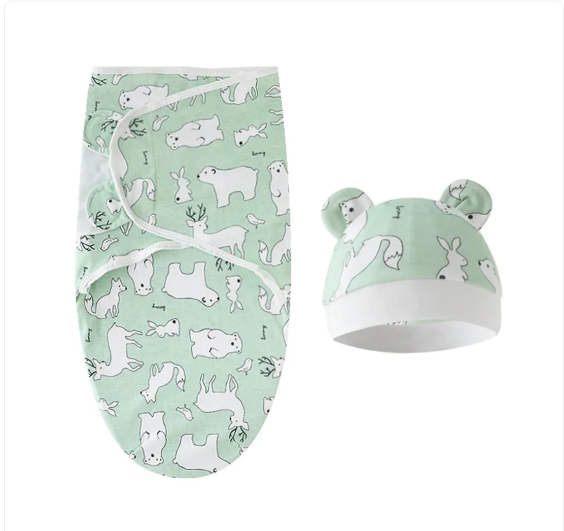 Newborn Baby Cotton Swaddle Blanket