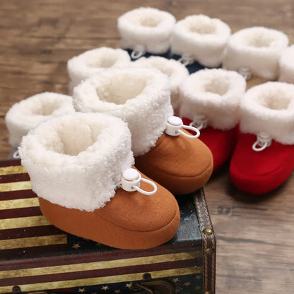 Baby Winter Step Shoes for 0-1 Year Olds (Thick Velvet)