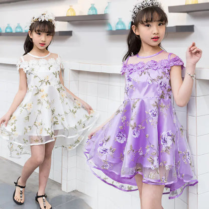 Girls Summer Princess Dress - New European Style