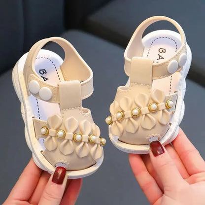 Cute Non-slip Princess Sandals for Baby Girls (0-3Y)