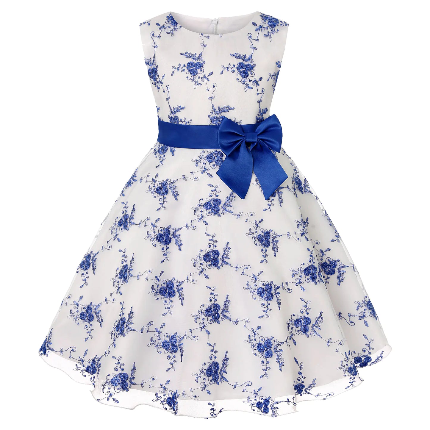 Embroidered Lace Princess Dress for Girls