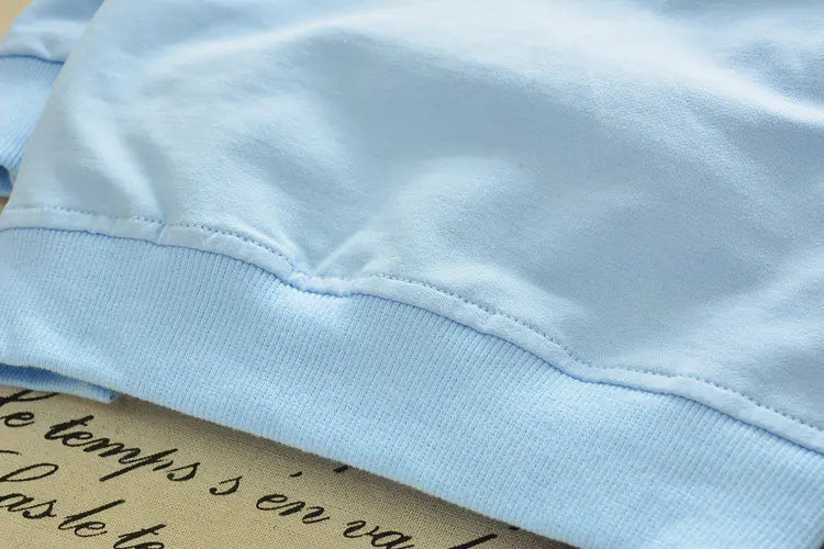 Baby Cotton Long Sleeve Outfit for Ages 1-4 with Elephant Print